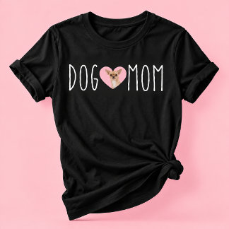 T-shirt En Tri-matière Maman Chien Amoureuse des Chiens Photo de Chien Te