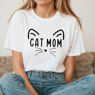 T-shirt En Tri-matière Maman de chat Mignonne Amoureux des chats maman