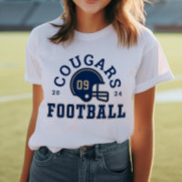 Maman de l'équipe de football personnalisée Navy