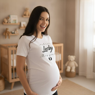 T-shirt En Tri-matière Maman Extra Chanceuse Cette Année Maman Chanceus