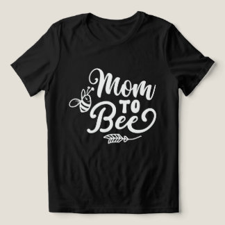 T-shirt En Tri-matière Maman mignonne art de mots abeille