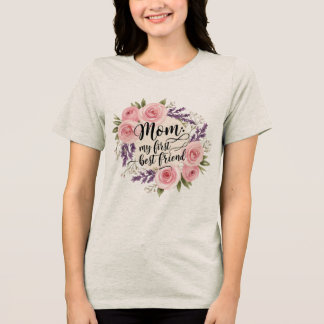 T-shirt En Tri-matière Maman : Mon premier meilleur ami