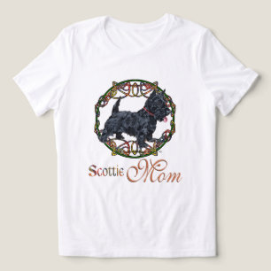 T-shirt En Tri-matière Maman Scottish Terrier