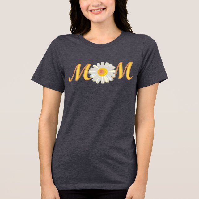 T-shirt En Tri-matière Maman White Daisy (Recto)