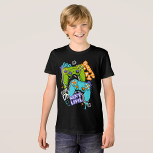 T-shirt En Tri-matière Manettes de jeu Graffiti Gaming Né pour jouer