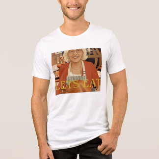 T-shirt En Tri-matière Mangeons la dinde de Thanksgiving - Illustration d