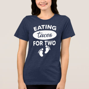 T-shirt En Tri-matière Manger des Tacos pour Deux Drôle de Fête des Mères