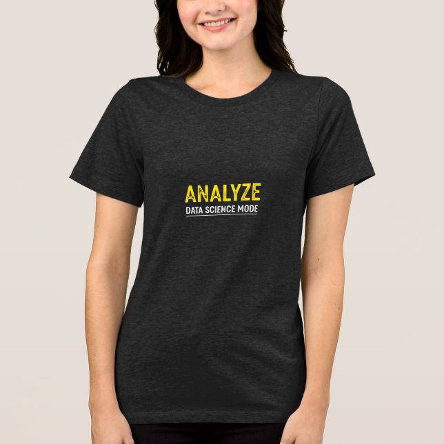 T-shirt En Tri-matière Manger Dormir Analyser Répéter (Recto)