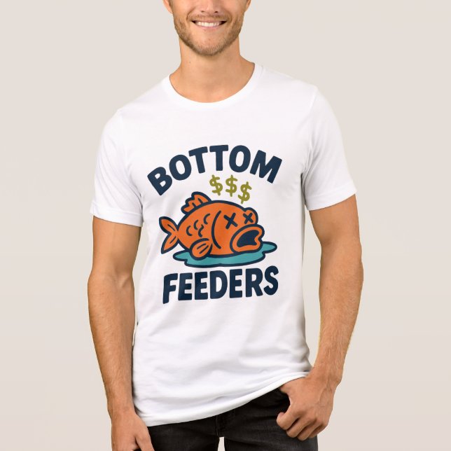 T-shirt En Tri-matière Mangeurs de fond (Recto)