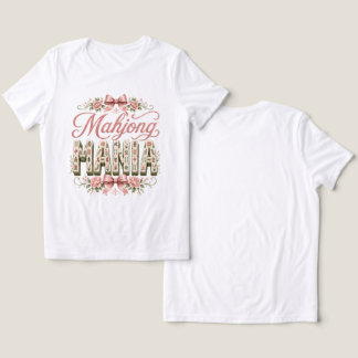T-shirt En Tri-matière Mania de Mahjong pour dames 