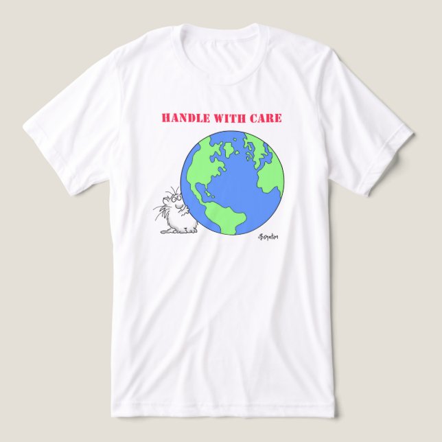 T-shirt En Tri-matière MANIÈRE AVEC SOIN Boynton Cat (Design Recto)