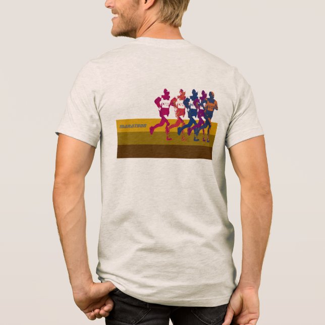 T-shirt En Tri-matière Marathonien (Verso)