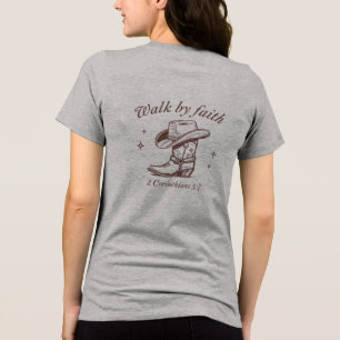 T-shirt En Tri-matière marcher par la foi