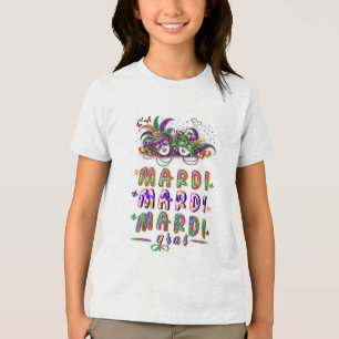 T-shirt En Tri-matière Mardi Mardi Mardi Gras