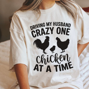 T-shirt En Tri-matière Mari Cocasse Mari Fou Vie de Ferme Humour