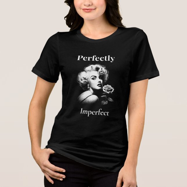 T-shirt En Tri-matière Marilyn Parfaitement imparfaite (Recto)