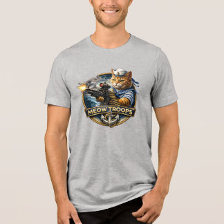 T-shirt En Tri-matière Marines Kitty.