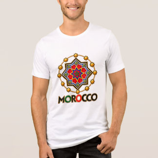 T-shirt En Tri-matière Maroc Étoile Géométrique Marocaine Voyage