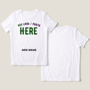 T-SHIRT EN TRI-MATIÈRE MARQUE BLANCHE MODERNE ET PERSONNALISABLE VÉRIFIÉE