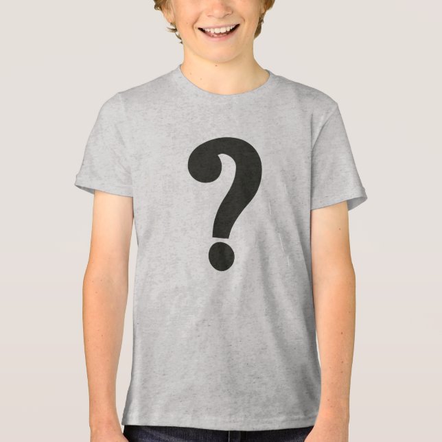 T-shirt En Tri-matière Marque de question (Recto)