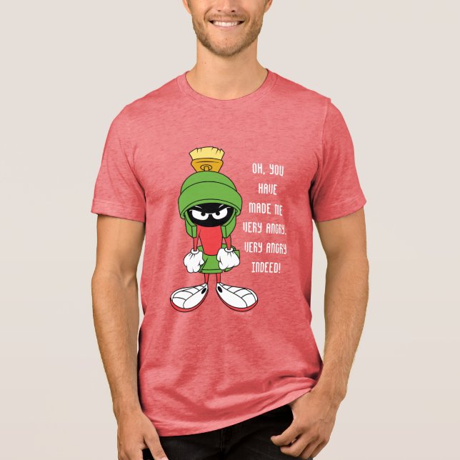 T-SHIRT  EN TRI-MATIÈRE MARVIN LE MARTIAN™ (Recto)