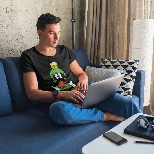 T-shirt En Tri-matière MARVIN LE MARTIAN™ Confus (Créateur téléchargé)