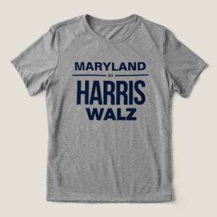 T-shirt En Tri-matière Maryland pour Harris Walz