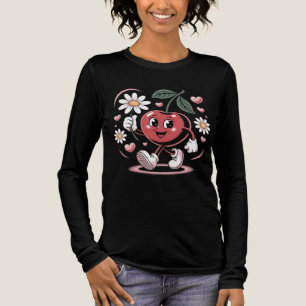 T-shirt En Tri-matière Mascotte Cherry Delight - Retro Cherry Character