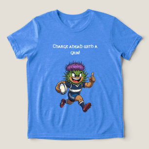 T-shirt En Tri-matière Mascotte de rugby du chardon écossais Sprint épine