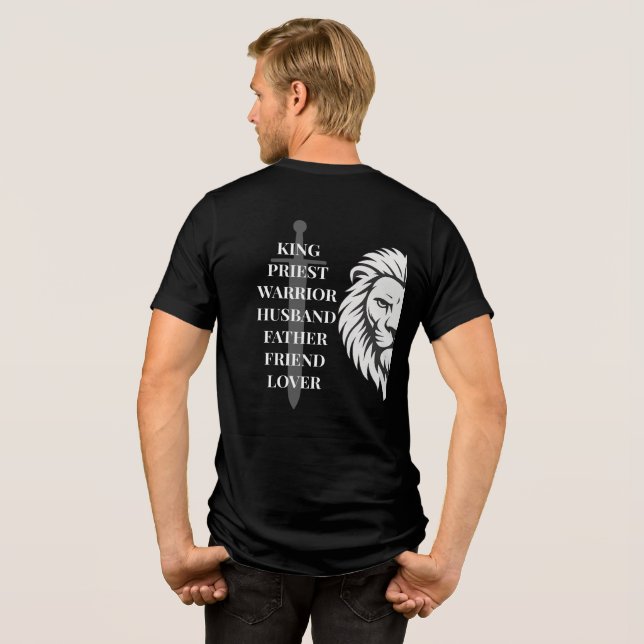 T-shirt En Tri-matière Masculin biblique (Verso intégral)