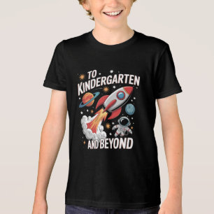 T-shirt En Tri-matière Maternelle et au-delà Astronaute Rentrée scolaire