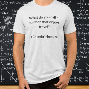 T-shirt En Tri-matière Mathématiques amusantes Humours mathématiques plai