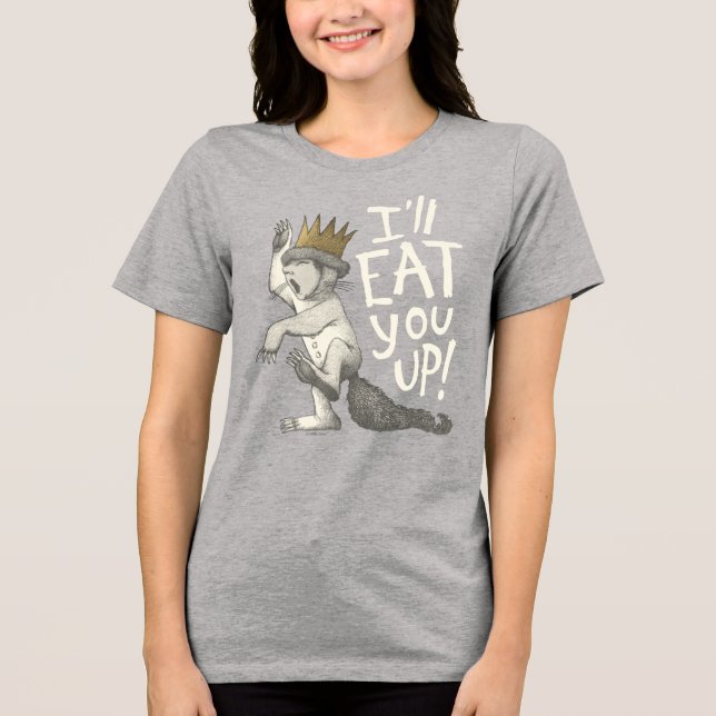 T-shirt En Tri-matière Max. | Je Te Mangerai ! (Recto)