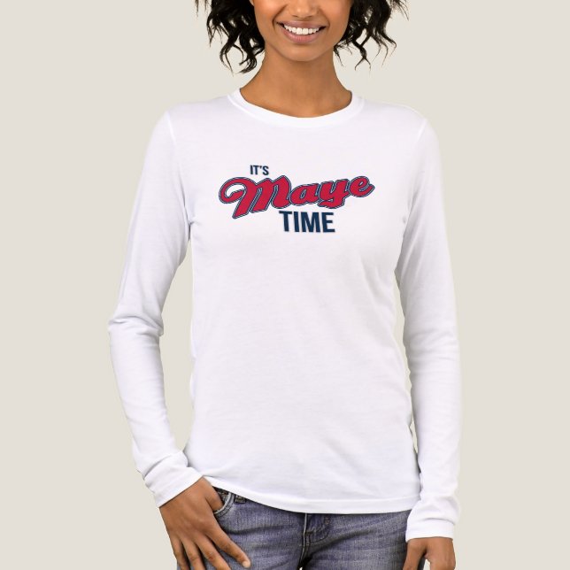 T-shirt En Tri-matière Maye Woman's Long Sleeve Tee | Game Day Football (Recto)