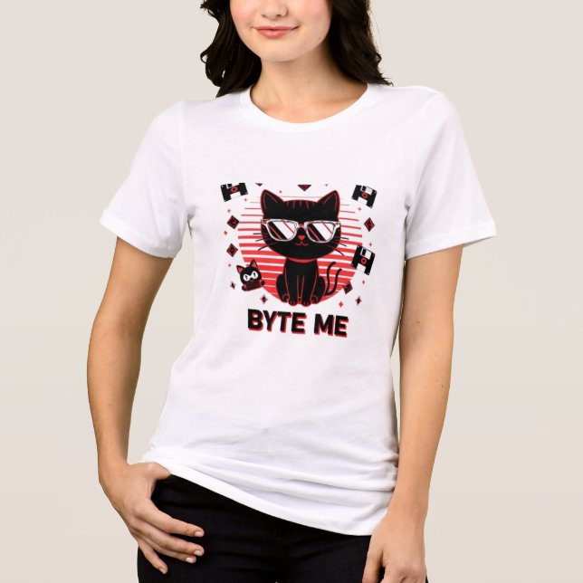 T-shirt En Tri-matière Me Byte (Recto)