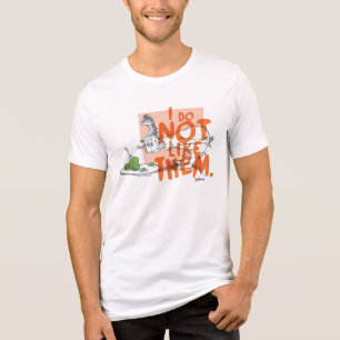 T-shirt En Tri-matière Mec-Seuss Guy-Am-I "Je ne les aime pas"