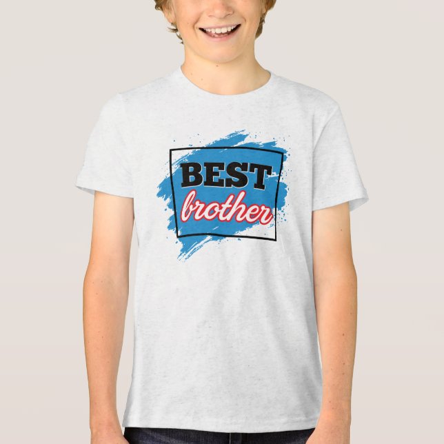 T-shirt En Tri-matière Meilleur frère  (Recto)