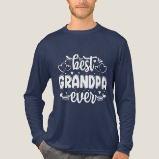 T-shirt En Tri-matière Meilleur grand-père cool jamais mot art