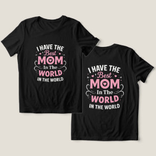 T-shirt En Tri-matière Meilleure maman du monde