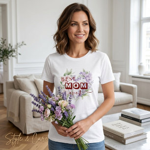 T-shirt En Tri-matière Meilleure Maman du Monde – Bonne Fête des Mères