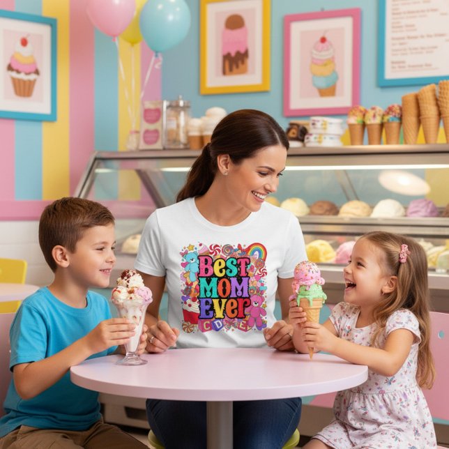 T-shirt En Tri-matière Meilleure Maman Ever  (Créateur téléchargé)