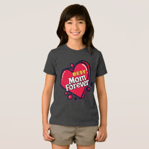 T-shirt En Tri-matière Meilleure maman pour toujours