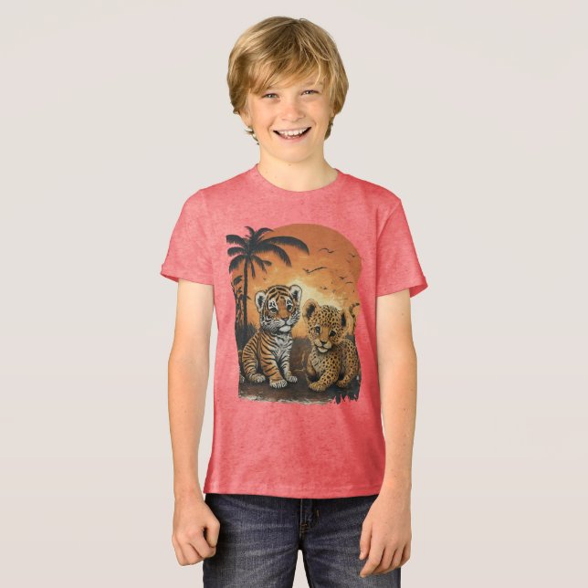 T-shirt En Tri-matière Meilleurs amis pour toujours (Recto plein)