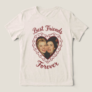 T-shirt En Tri-matière Meilleurs amis pour toujours modèle de photo