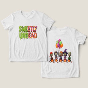 T-shirt En Tri-matière Mélange de bonbons effrayants de zombies pour Hall