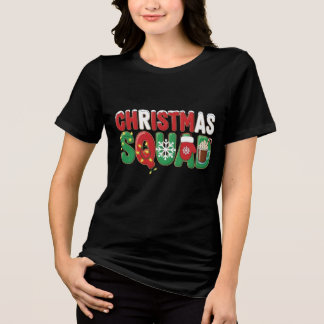 T-shirt En Tri-matière Membre officiel de l'équipe de Noël | Ty festif dr