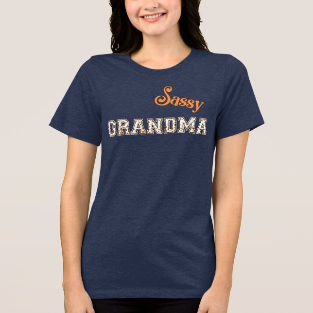 T-shirt En Tri-matière Mémé Sassy (Recto)