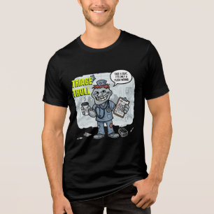 T-shirt En Tri-matière Mème Triage Troll-Nurse Humour ER Med Graphic Art