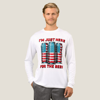 T-shirt En Tri-matière Mens drôle 4 juillet