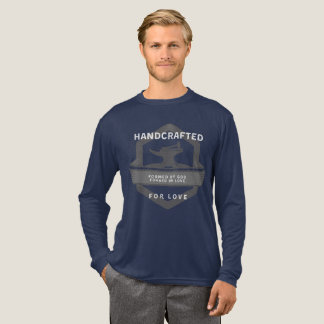 T-shirt En Tri-matière Men's Long Sleeve Handcrafted For Love